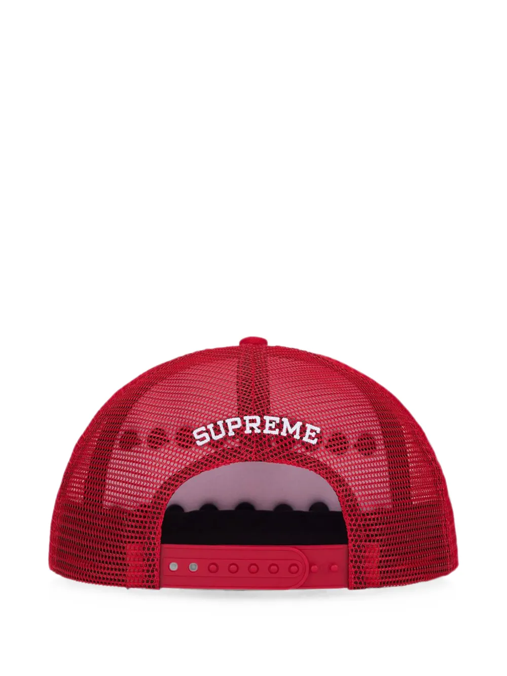 Supreme Pet verfraaid met speld Rood