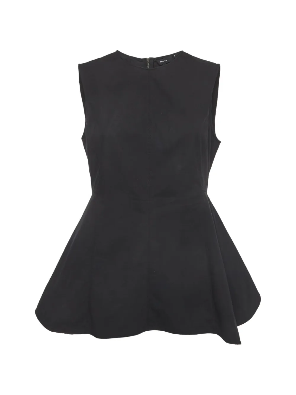 Theory peplum sleeveless top - Nero