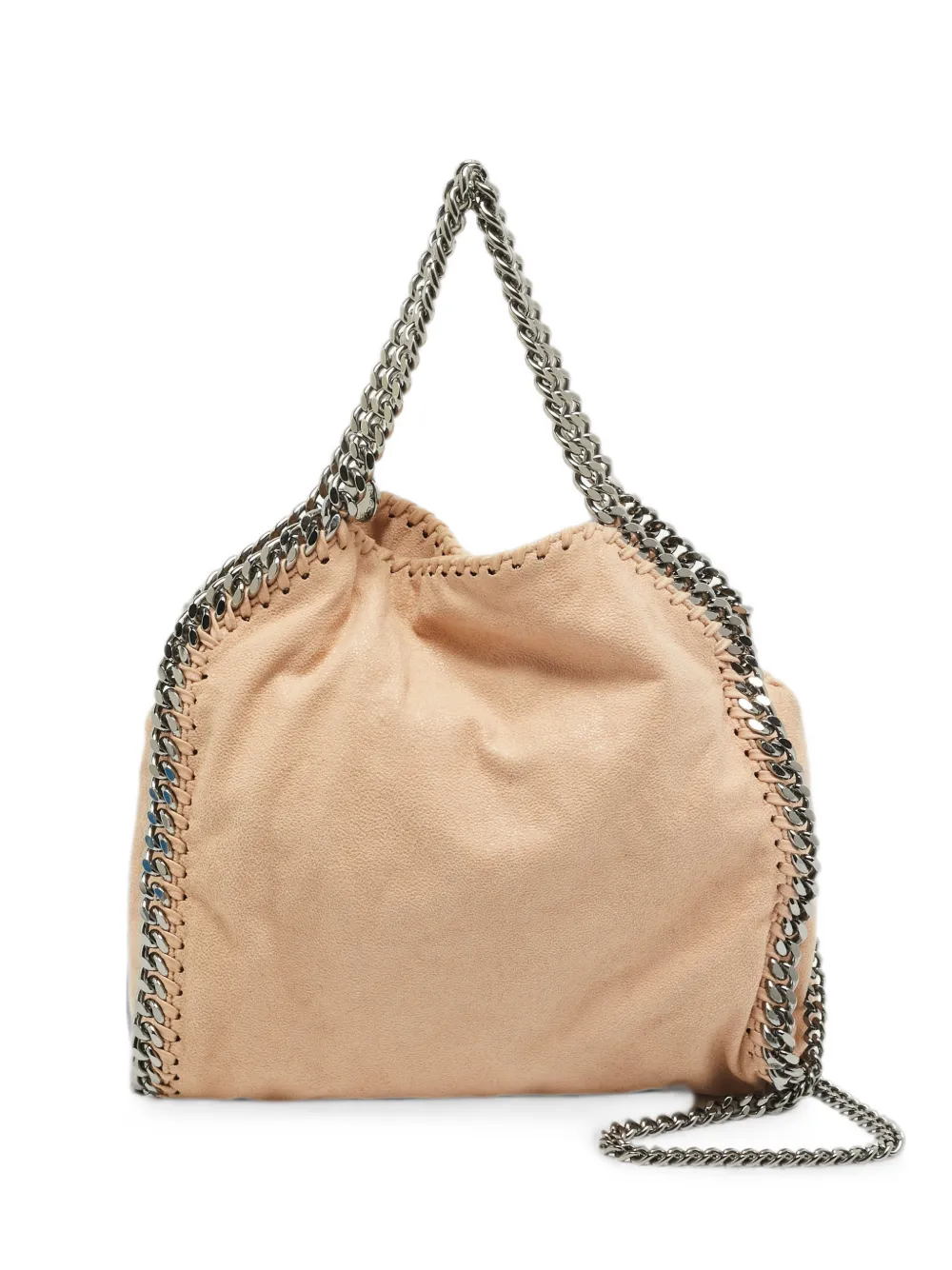 Stella McCartney Pre-Owned mini Falabella chain-trim tote bag - Toni neutri