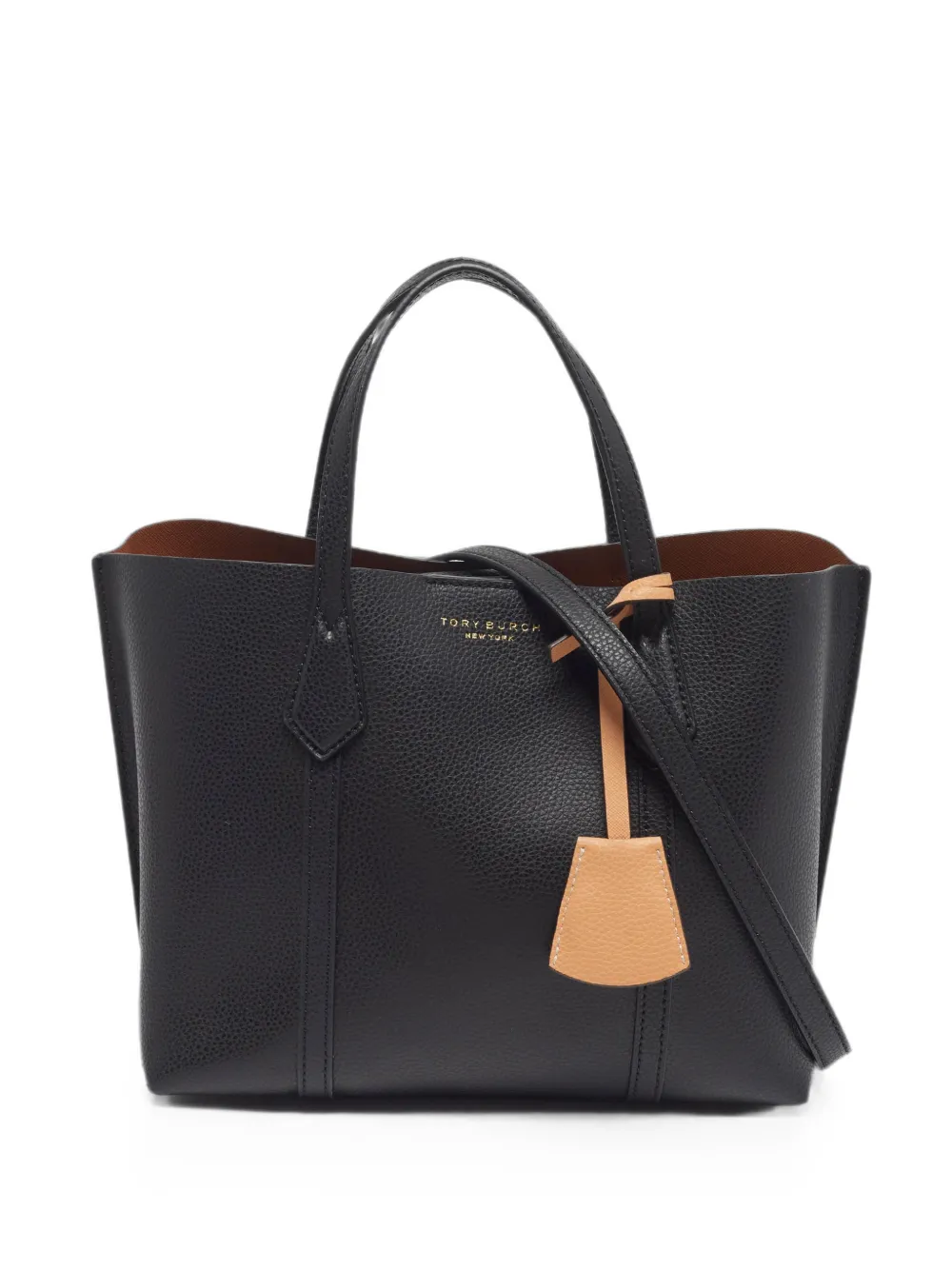 Tory Burch Perry leather tote bag - Nero