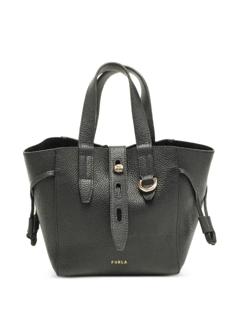 Furla mini Net leather tote bag