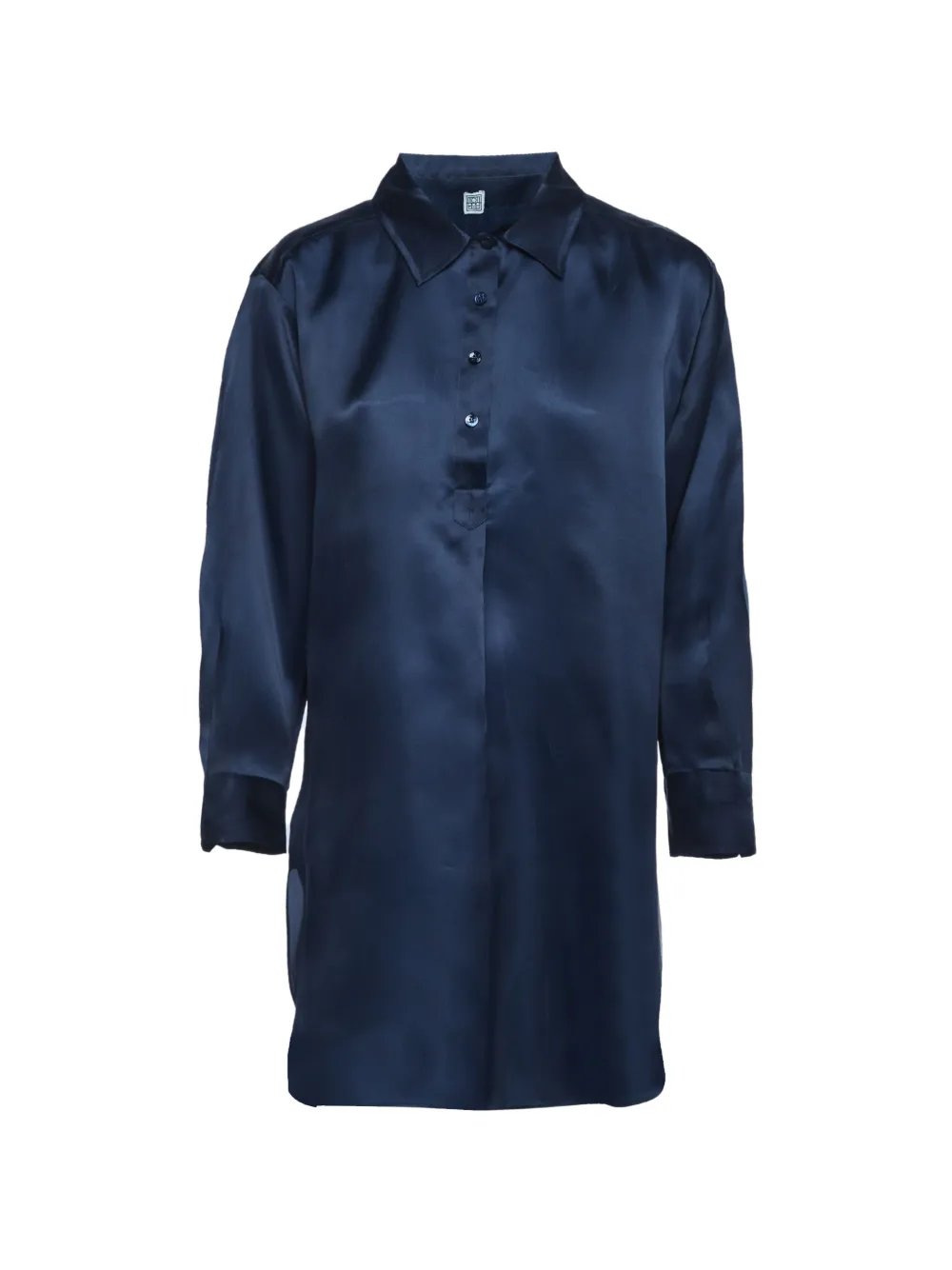 TOTEME silk organza tunic - Blau