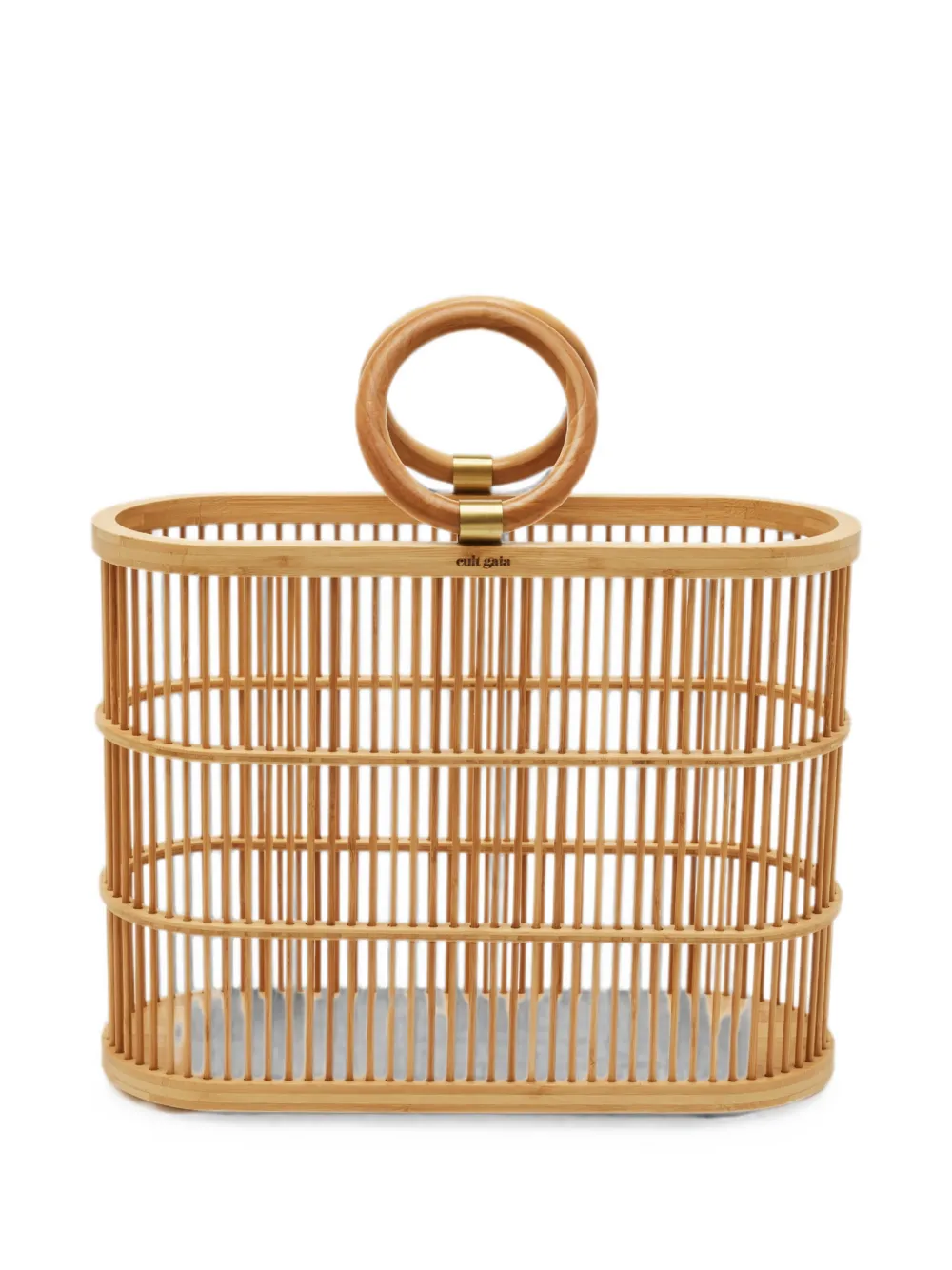 Cult Gaia Borsa tote Coco in bambù - Toni neutri