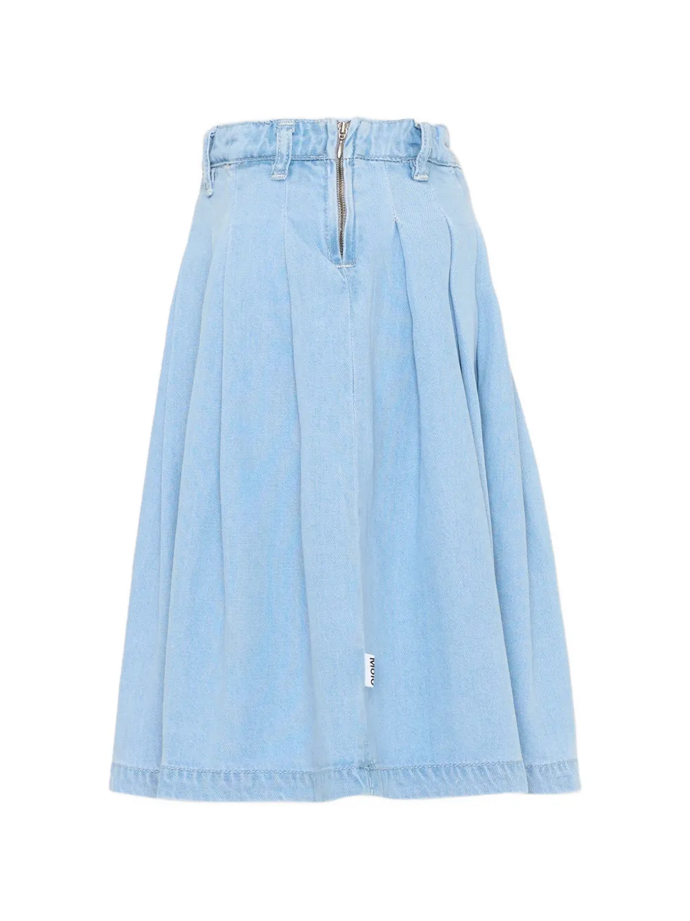 Molo Geplooide spijkerrok Blauw
