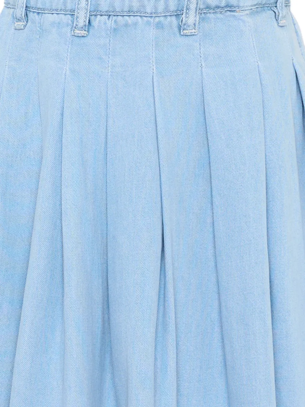 Molo Geplooide spijkerrok Blauw