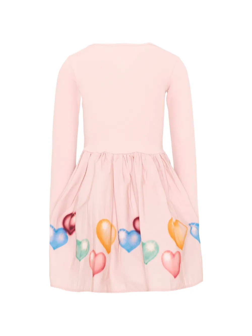Molo Jurk met hartprint Roze