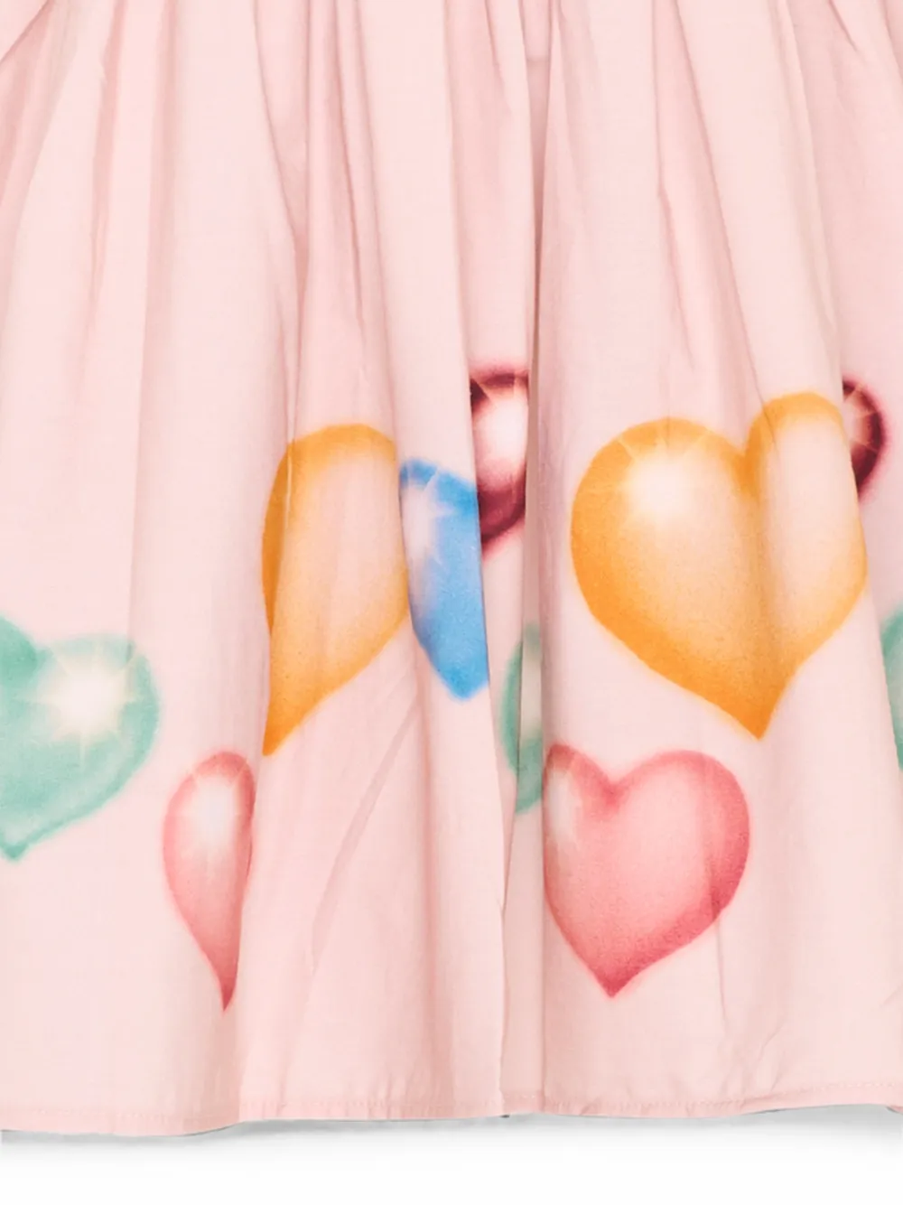 Molo Jurk met hartprint Roze