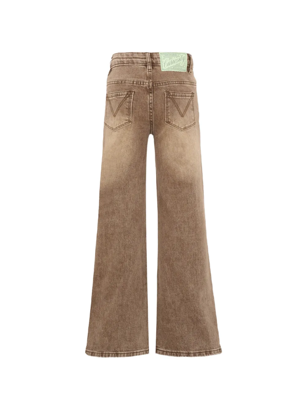 Molo Jeans met wijde pijpen Bruin