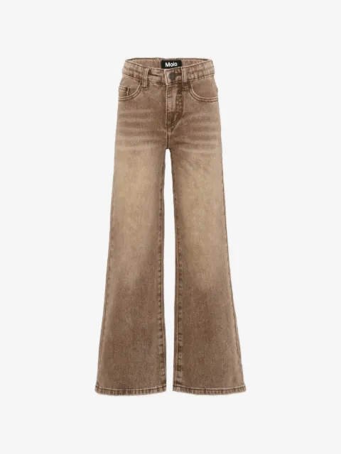 Molo washed wide-leg jeans