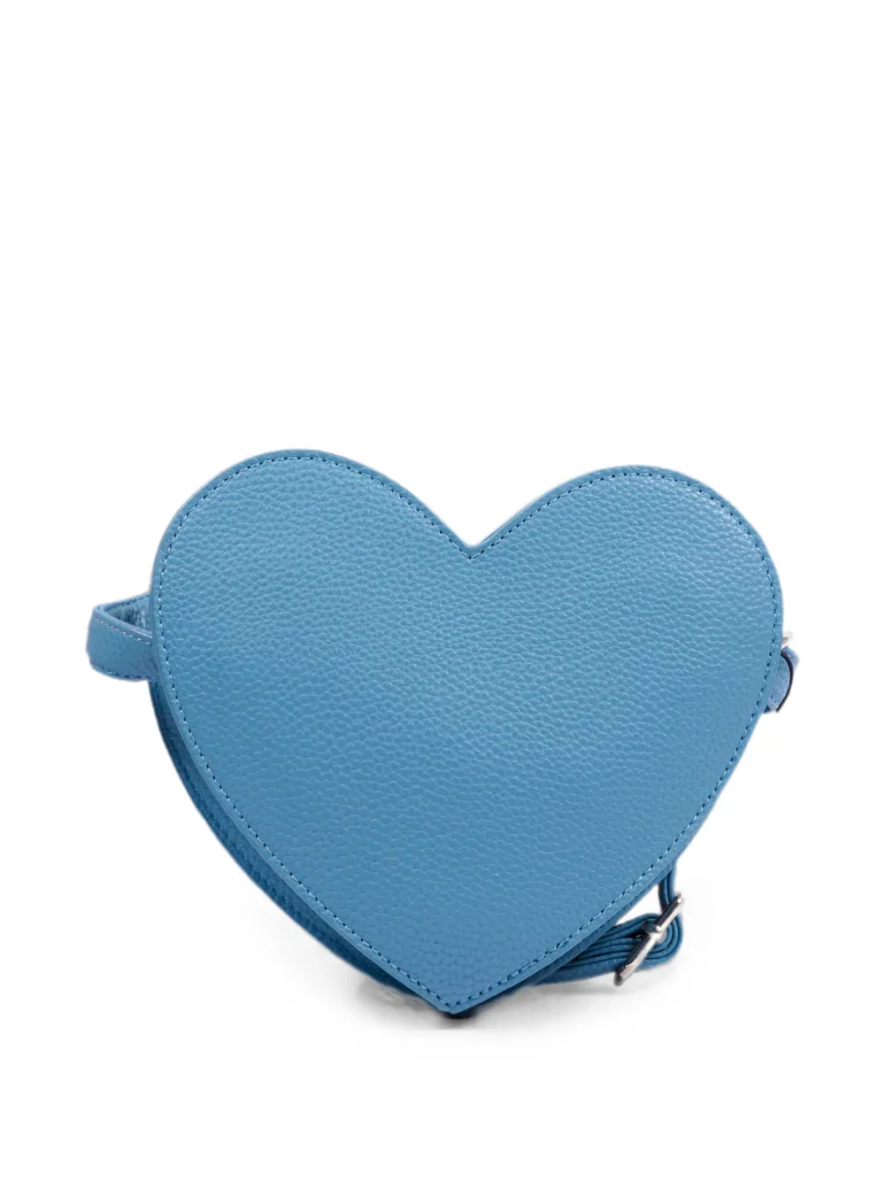 Molo Hartvormige schoudertas met bewerkt effect Blauw