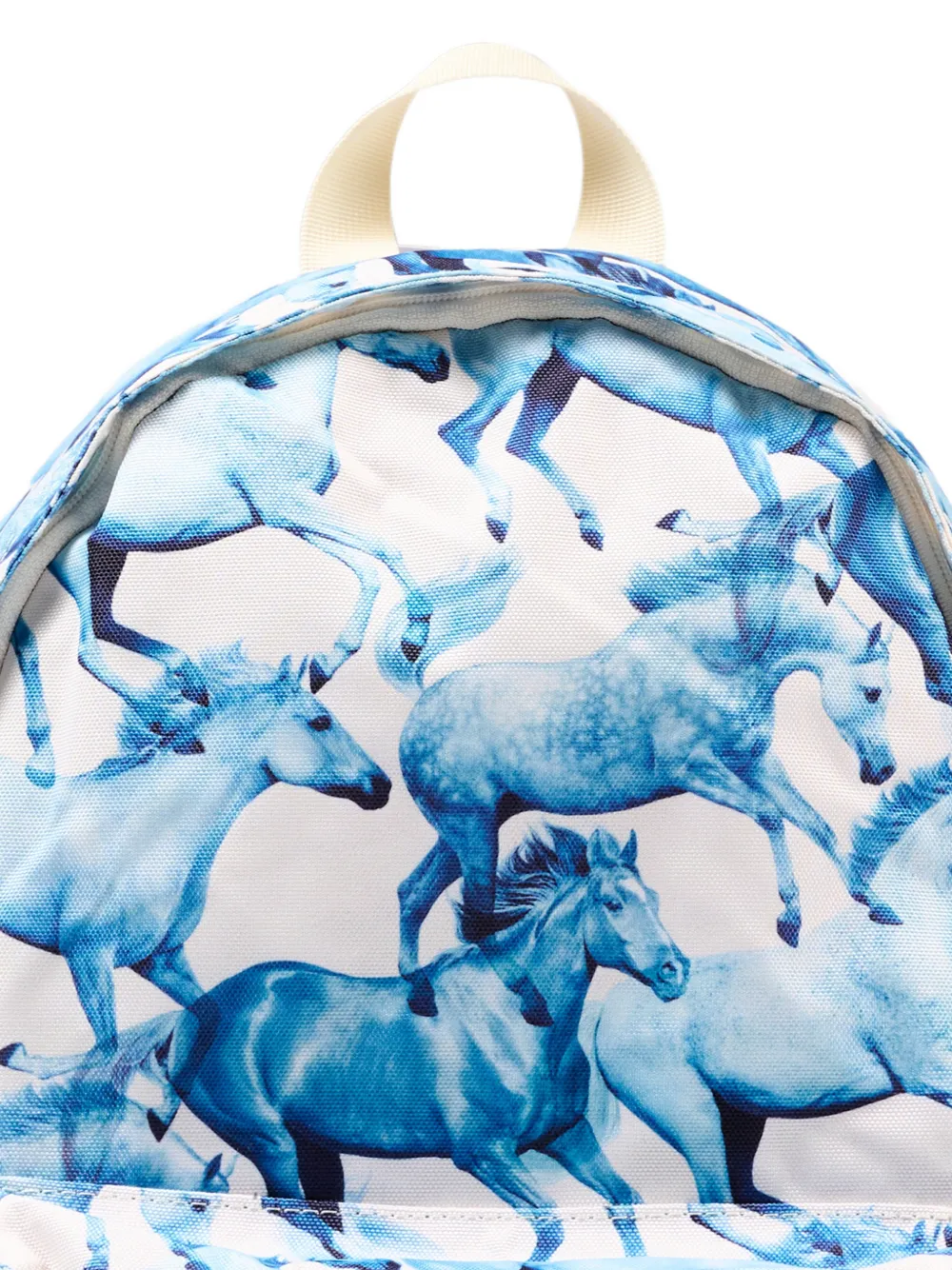 Molo Rugzak met paardenprint Wit