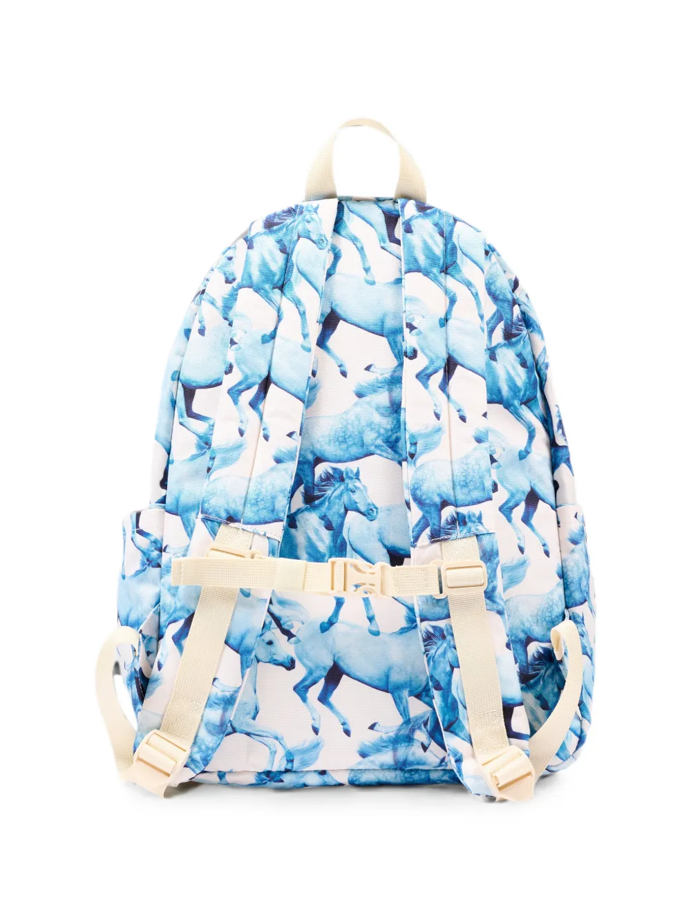 Molo Rugzak met paardenprint Wit
