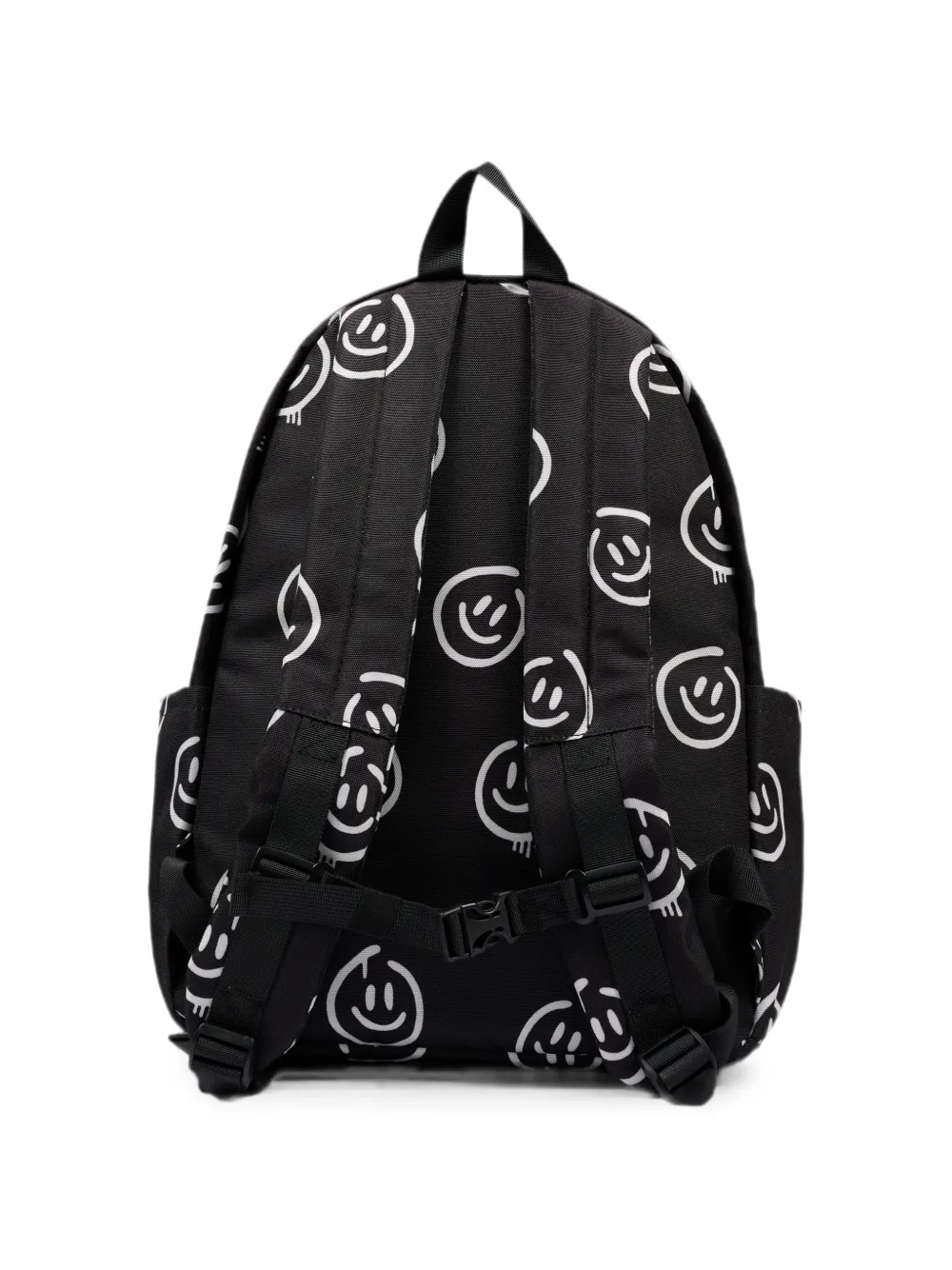  Molo Mochila Con Smiley Estampado - Negro 