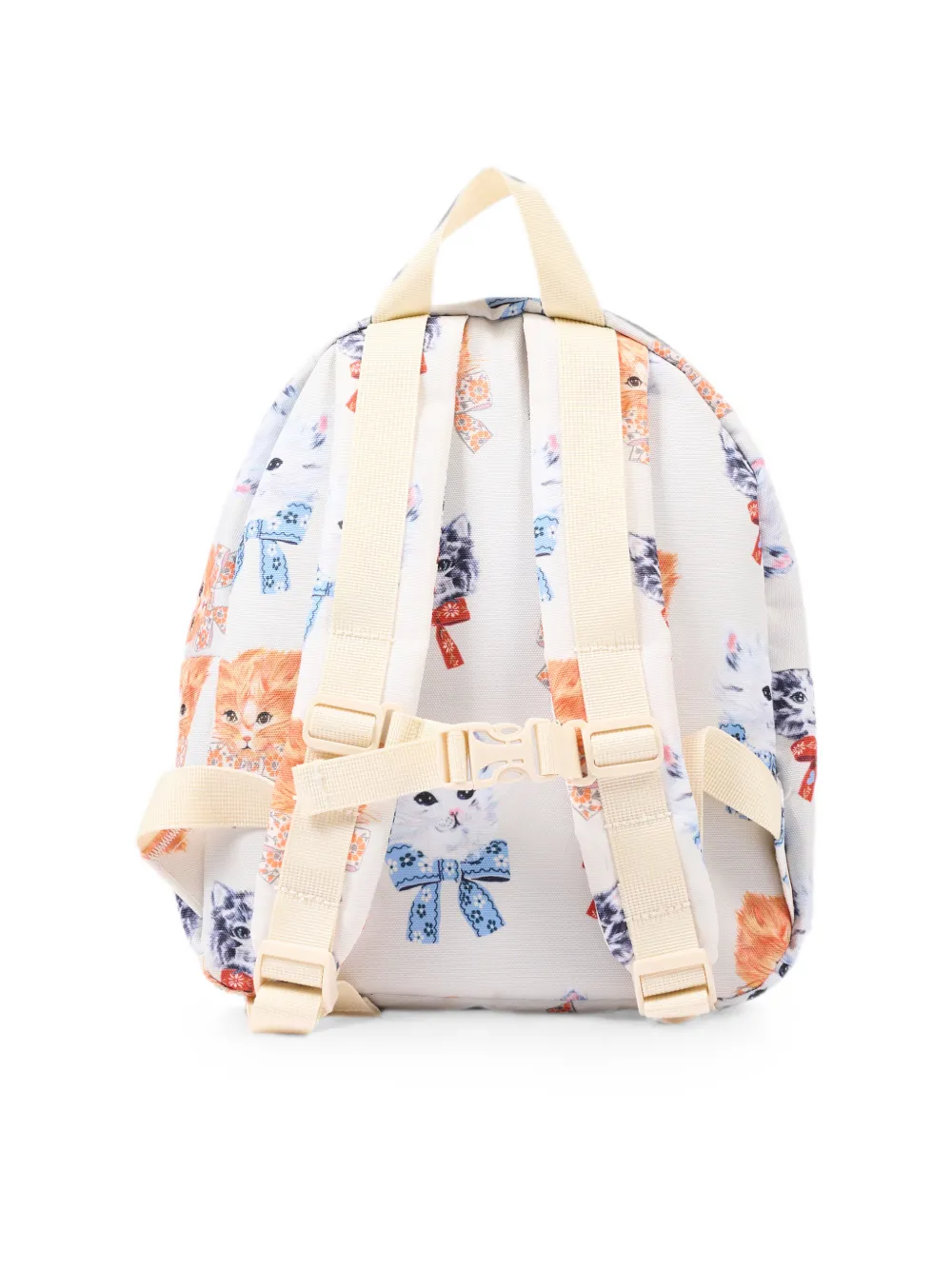  Molo Mochila Con Gato Estampado - Blanco 
