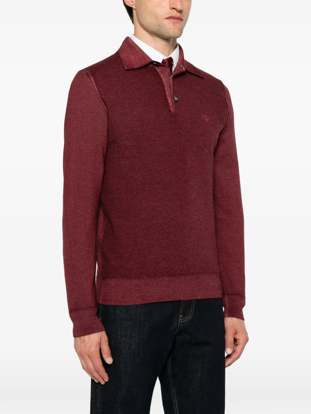 ETRO Trui met geborduurd logo Rood