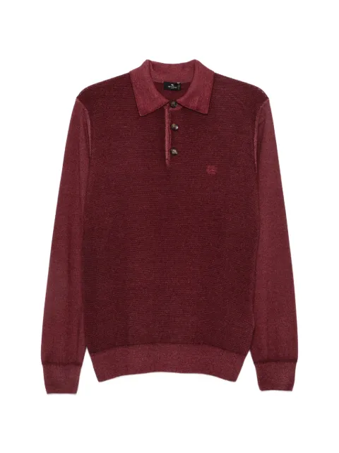 ETRO pull à logo brodé