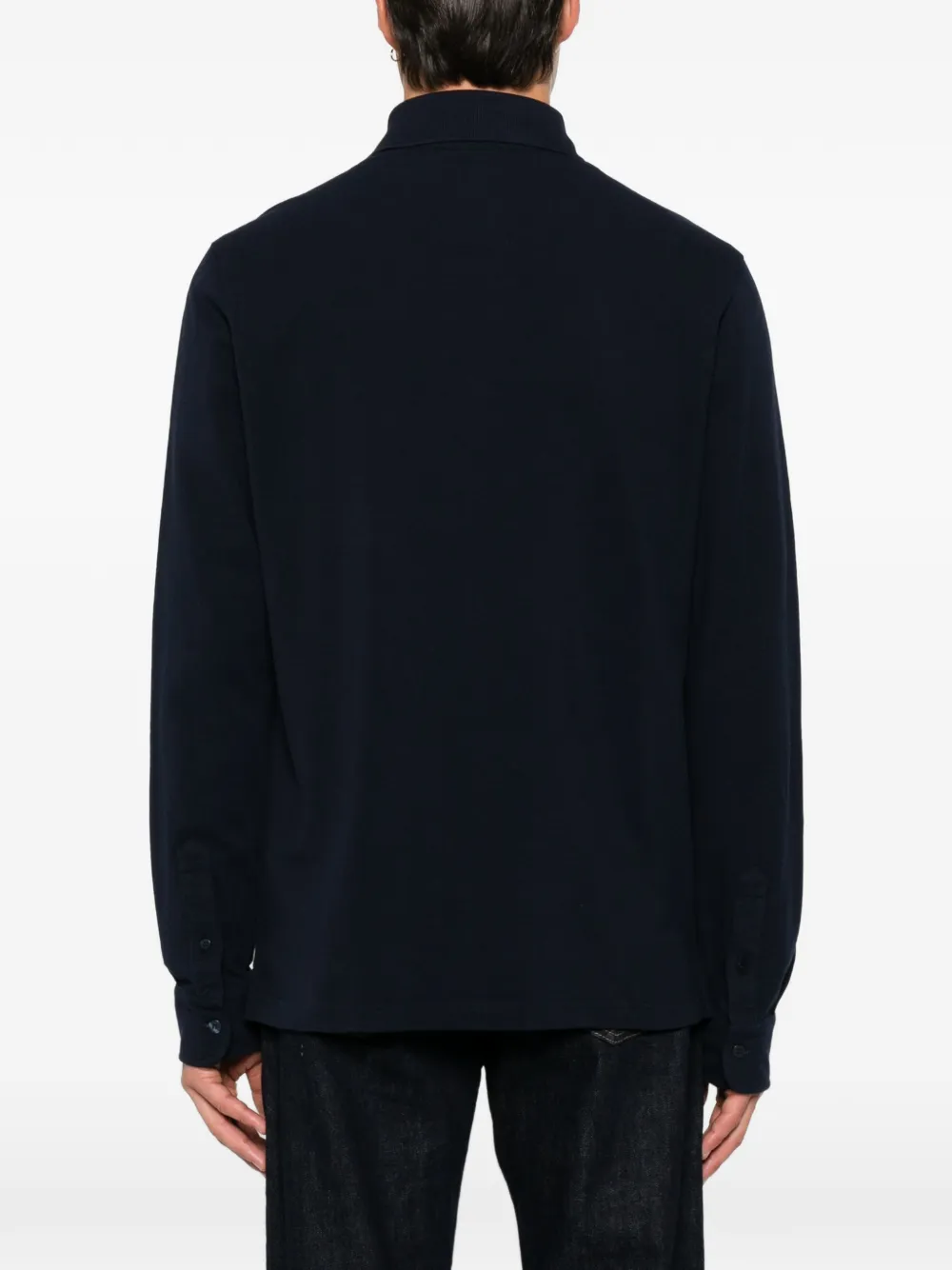 ETRO Poloshirt met lange mouwen Blauw