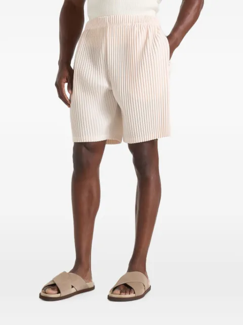 Manière De Voir Drew in cream pleated shorts