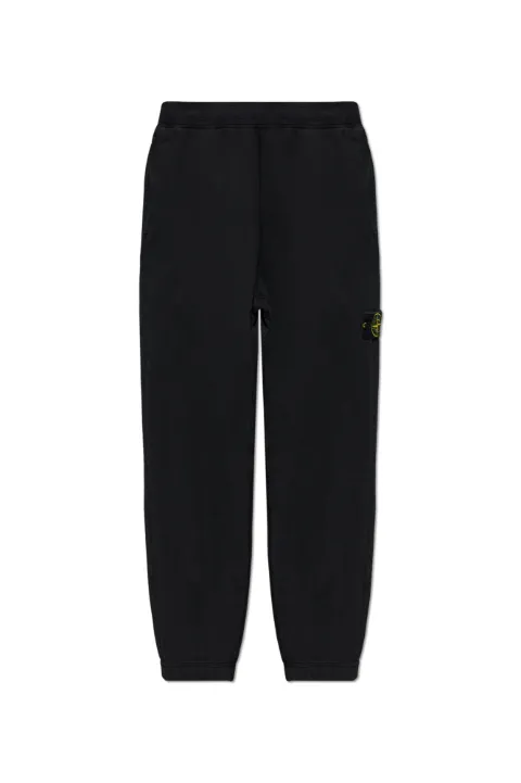 Stone Island Fleece_S.I. Ghost heavy cotton pants