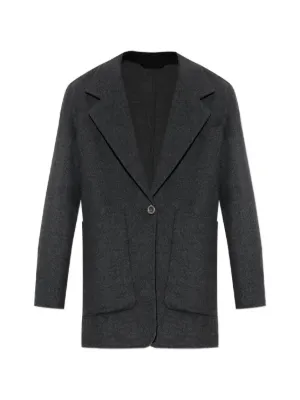 Givenchy Cocoon Peacoat | Grey | FARFETCH