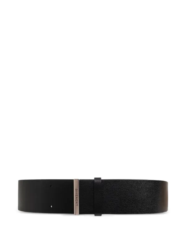 Givenchy Trench Belt in Leather in Black