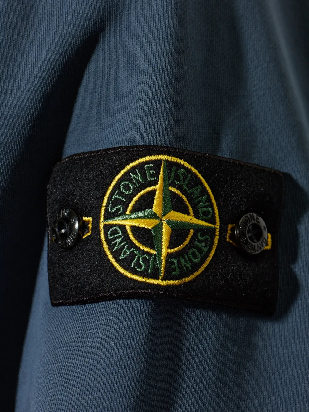 Stone Island Trui met raglan mouwen en ronde hals Blauw