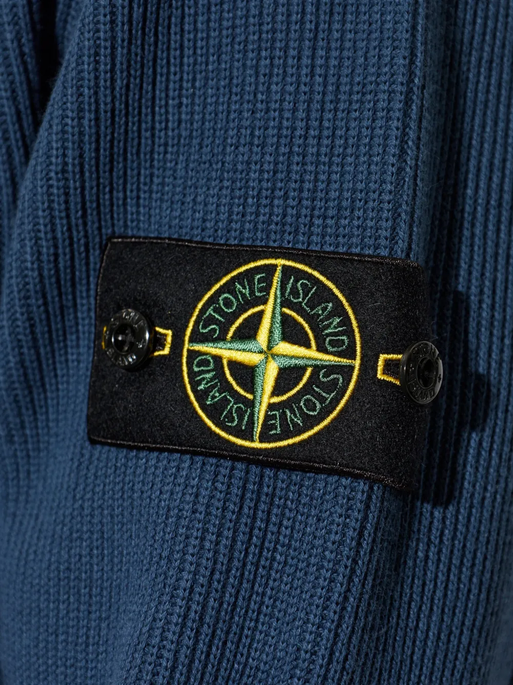 Stone Island Ruimvallende trui met ronde hals Blauw