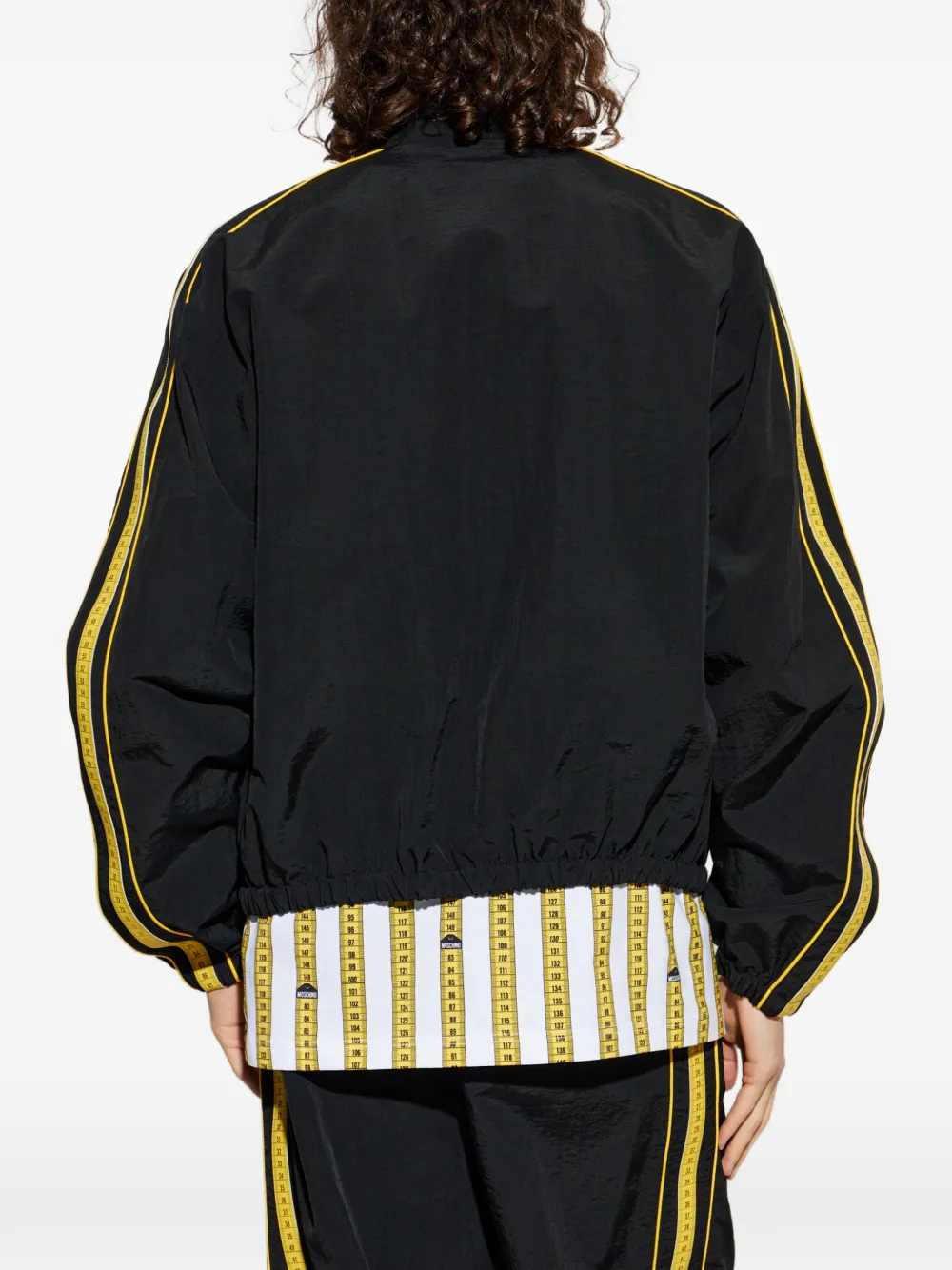 Moschino Jack met opstaande kraag Zwart