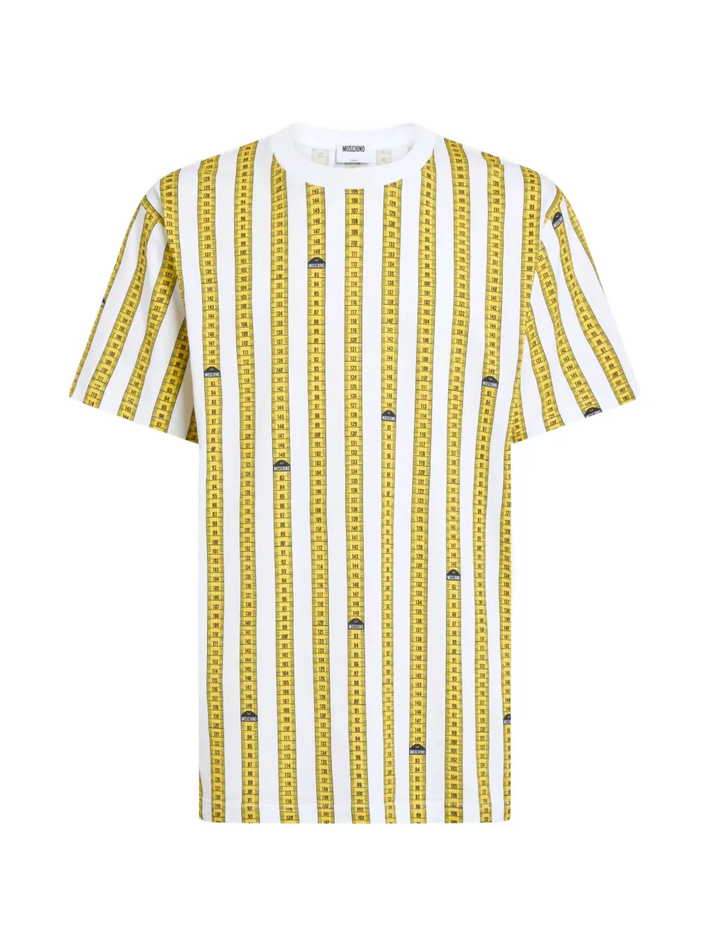 Moschino T-shirt met print Wit