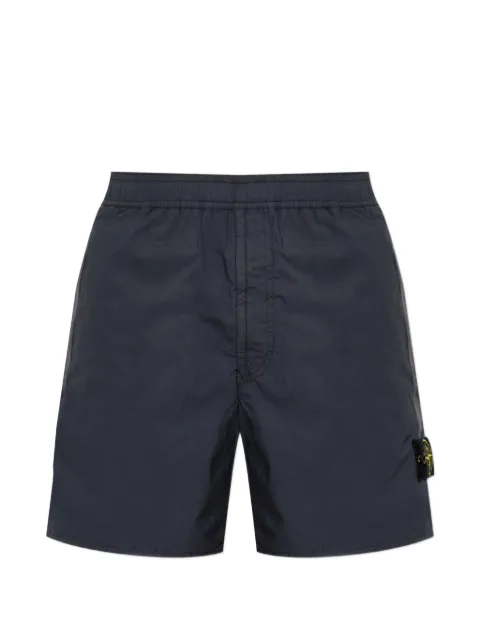 Stone Island logo-patch shorts