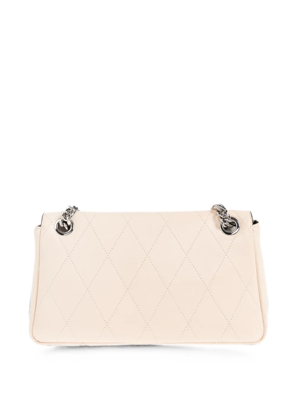 Tory Burch Charlie gewatteerde schoudertas Beige