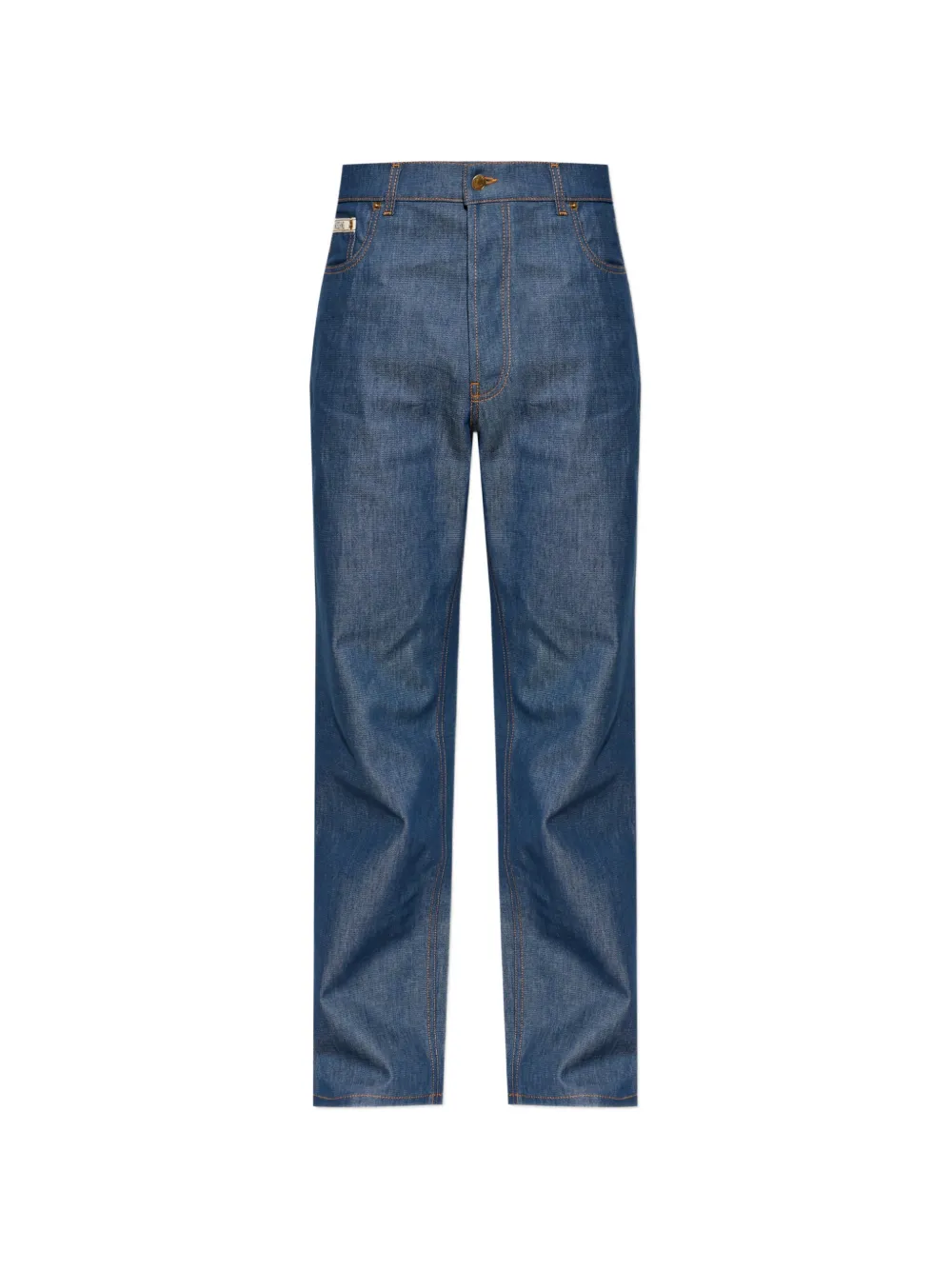 Moschino tapered-leg jeans - Blau