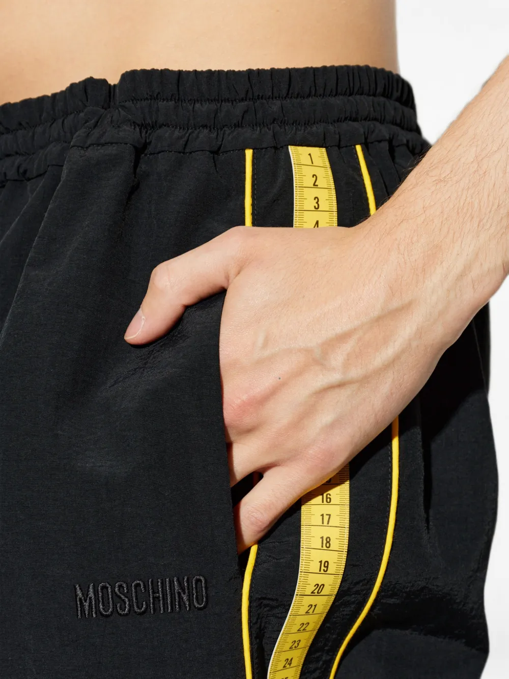 Moschino Trainingsbroek met zijstreep Zwart