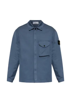C.P. Company ジップアップ オーバーシャツ | ブルー | FARFETCH JP