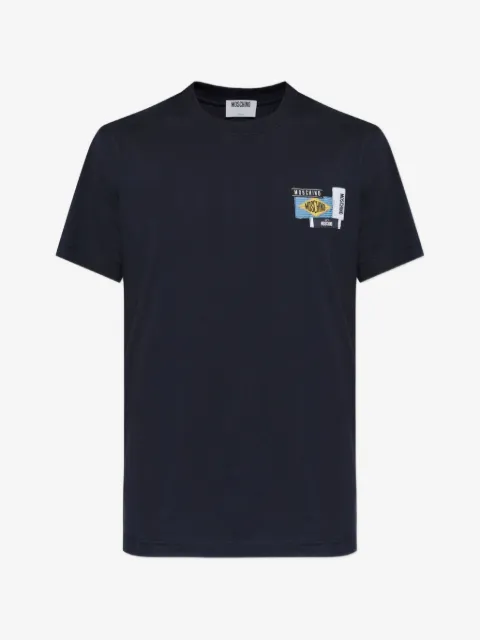 Moschino patch-detail T-shirt
