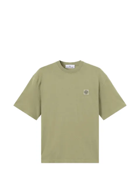 Stone Island Camiseta com patch de logo
