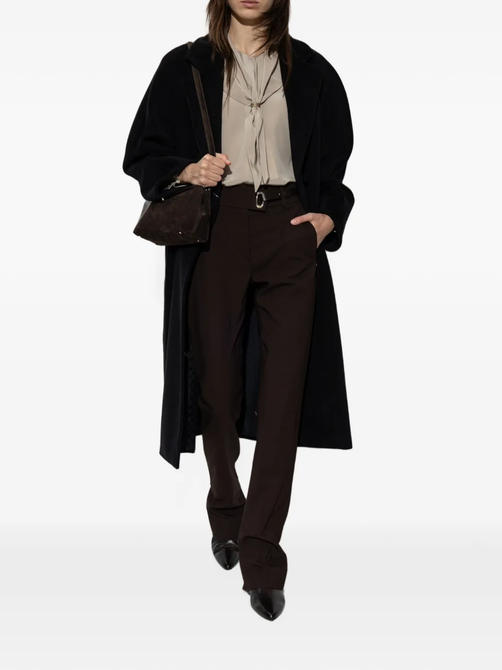 Max Mara leather loafers Bruin