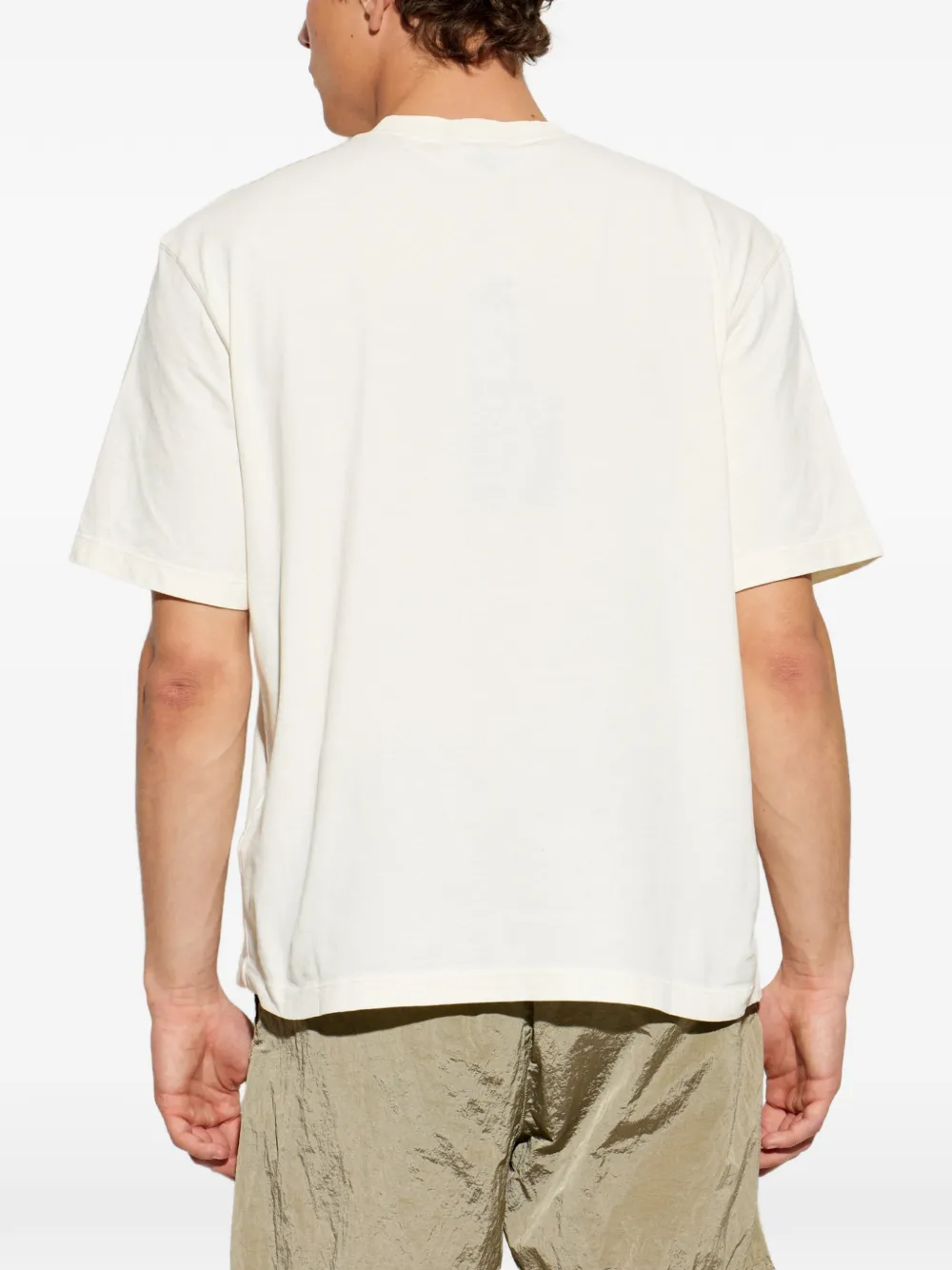 Stone Island Jersey T-shirt Wit