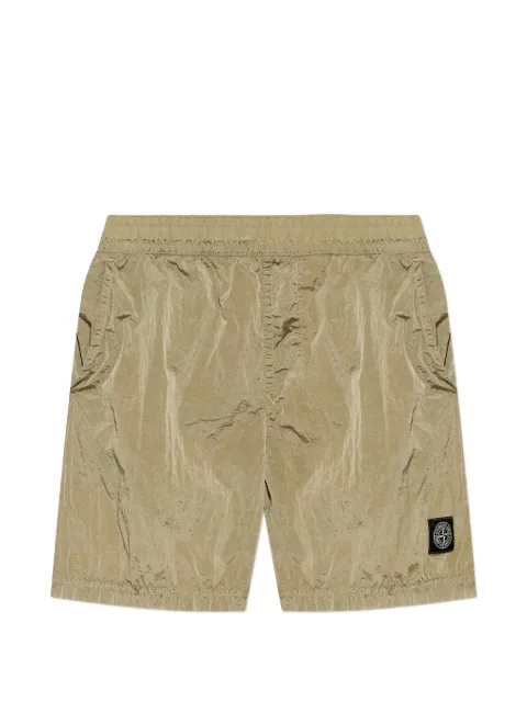 Stone Island logo-patch shorts