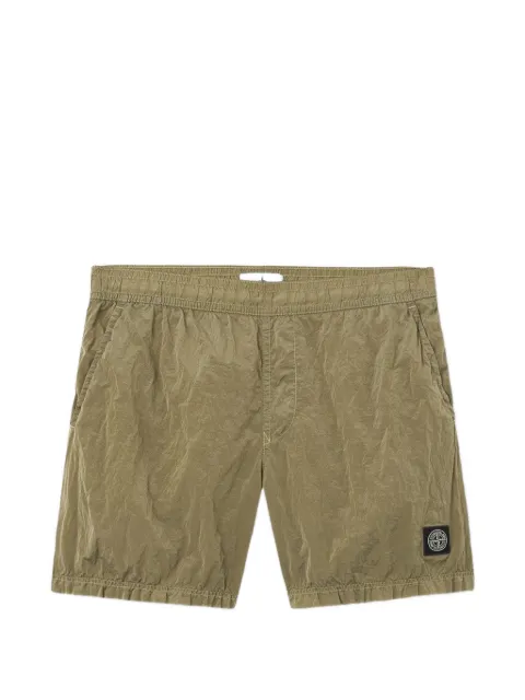 Stone Island short à patch logo