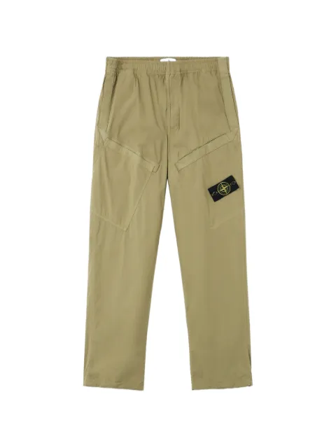 Stone Island pantalones con parche del logo