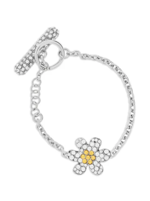 Marni Daisy crystal-embellished flower bracelets