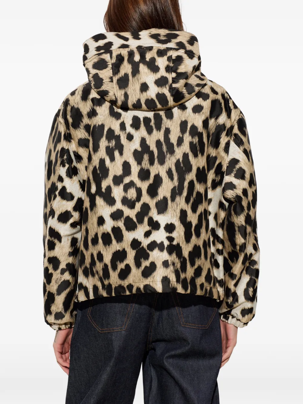 Givenchy Windjack met jacquard Beige