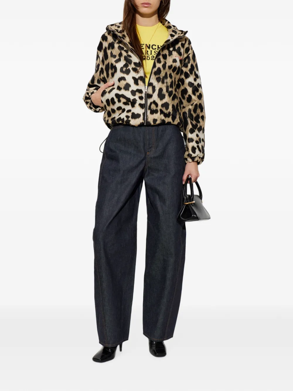 Givenchy Windjack met jacquard Beige