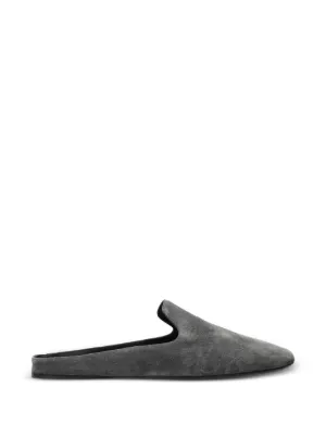 Prada レザーミュール | ブラック | FARFETCH JP