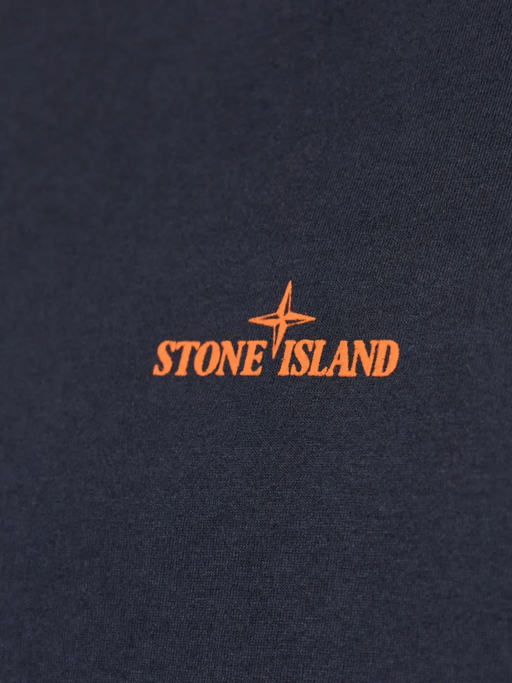 Stone Island 2100001 biologisch katoenen jersey T-shirt Blauw