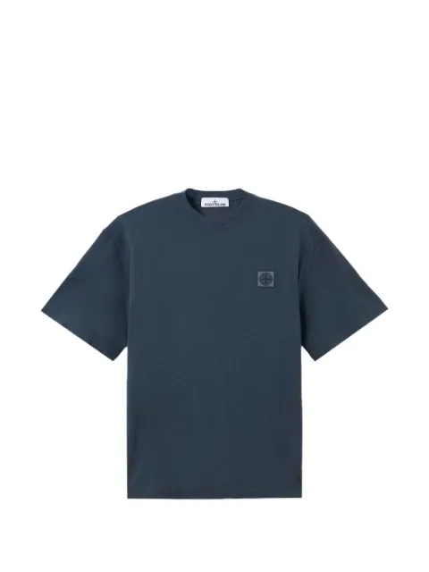 Stone Island 2100030 combed organic-cotton jersey regular-fit T-shirt with Compass patch