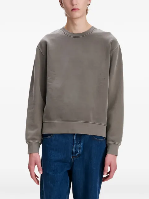 A.P.C. logo-print boxy sweater