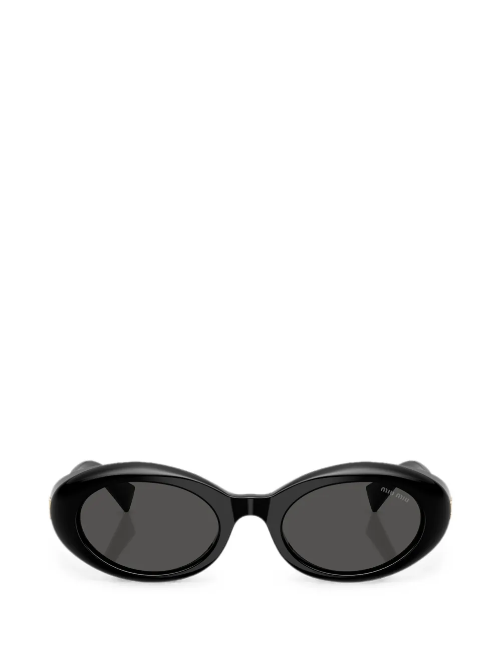 Miu Miu geometric-frame sunglasses - Nero