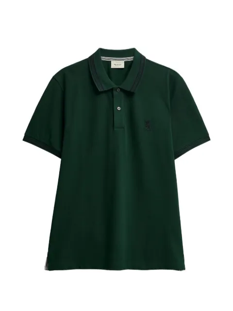 Pringle of Scotland tipping-detail piqué-knit polo shirt
